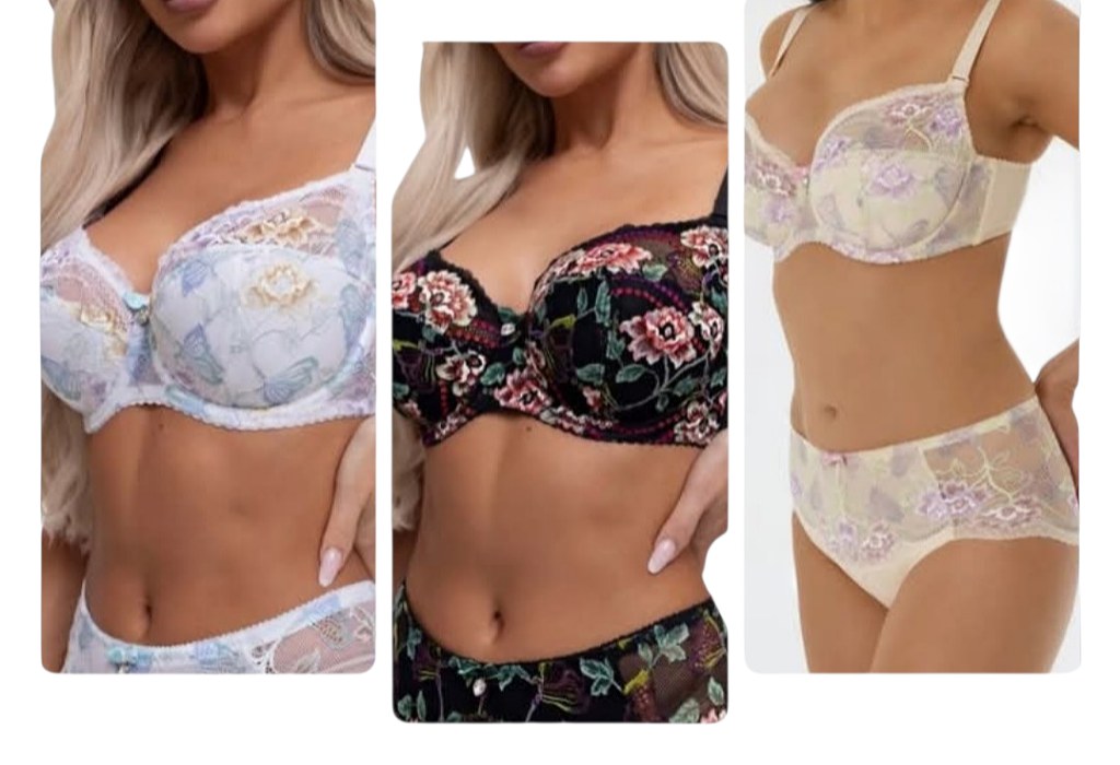 biustonosze lanny mode duże rozmiary