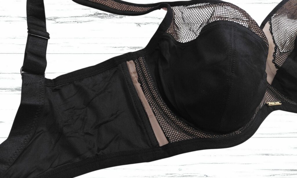 czarny biustonosz lanny mode