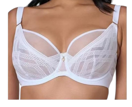 biały biustonosz L1133